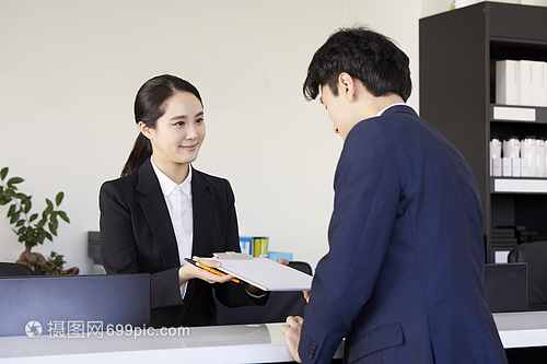 秘書(shū)辦公室神諭銷售人員客戶咨詢韓語(yǔ)